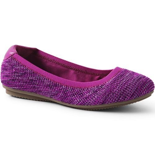 Women's Knit Comfort Ballet Pumps | Lands' End