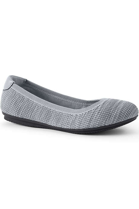 Women's Knit Comfort Elastic Ballet Flat Shoes