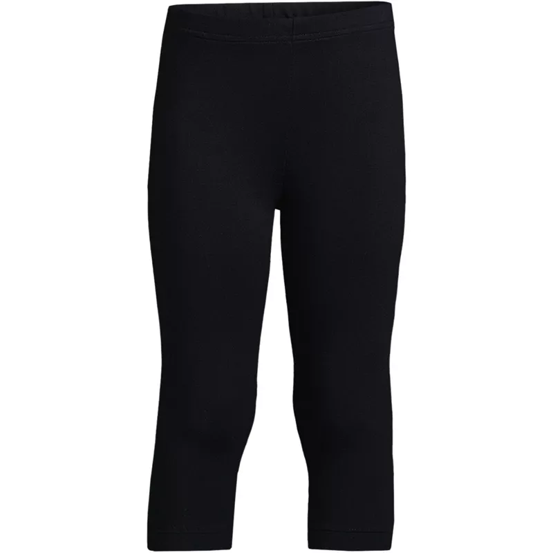 Girls Tough Cotton Capri Leggings, Front