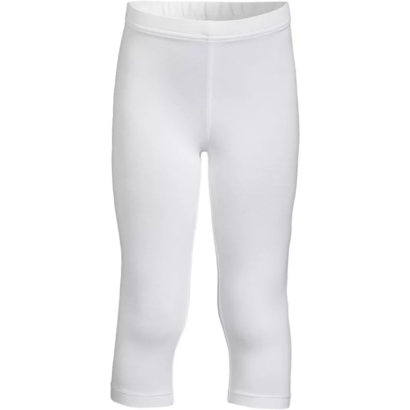 Girls Tough Cotton Capri Leggings, Front