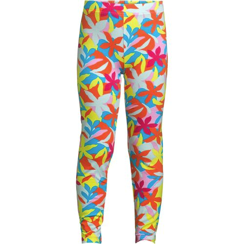 Girls Tough Cotton Ankle Leggings Lands End