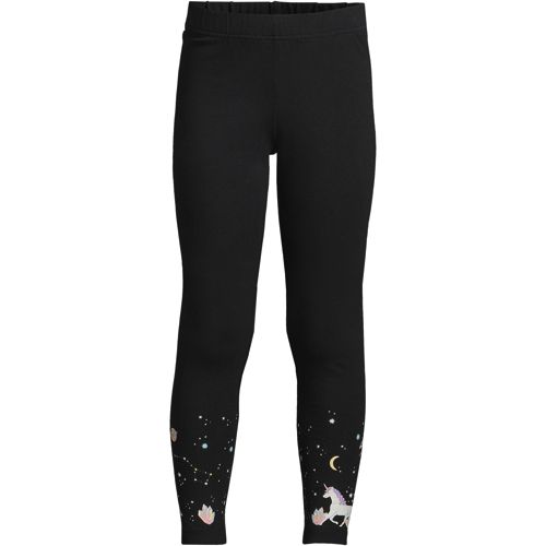 Lands' End Kids Tough Cotton Novelty Leggings : Target