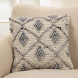 Saro Lifestyle Diamond Weave Design Decorative Throw Pillow, alternative image