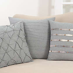 Saro Lifestyle Pintuck Diamond Pattern Decorative Throw Pillow, alternative image