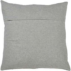 Saro Lifestyle Pintuck Diamond Pattern Decorative Throw Pillow, Back
