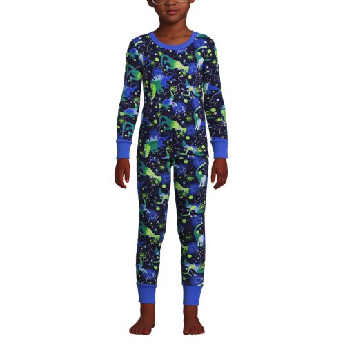 Kids Long Sleeve Plush Fleece Pajama Set