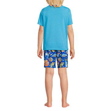 Kurzes Pyjama-Set mit Grafik für große Jungen image number 2