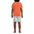 Boys Short Sleeve Tee and Shorts Pajama Set, Back