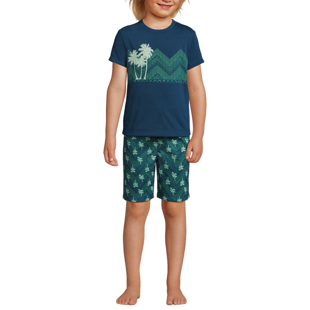 【最終値下げ】Dream Pajama Short Sleeve & Pants Short-sleeve Pajama Set With Cropped Pant For Women | Factory