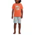 Boys Short Sleeve Tee and Shorts Pajama Set, Front