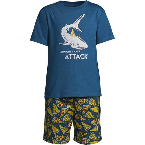 Kurzes Pyjama-Set mit Grafik für Jungen 
