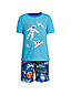 Kurzes Pyjama-Set mit Grafik für große Jungen image number 0