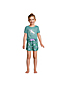 Kurzes Pyjama-Set mit Grafik für große Mädchen image number 3