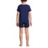 Girls Short Sleeve Tee and Shorts Pajama Set, Back