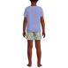 Girls Short Sleeve Tee and Shorts Pajama Set, Back