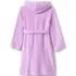 Kids Fleece Hooded Robe, Back