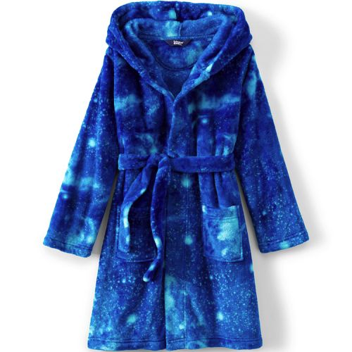 Women's Flannel Sherpa Fleece Lined Long Robe