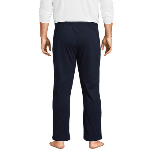 Men's Big and Tall Knit Jersey Sleep Pants - Secondary