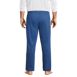 Men's Big and Tall Knit Jersey Sleep Pants, Back