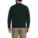 Men's Big and Tall Fine Gauge Cashmere V-neck Sweater, Back