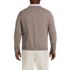 Men's Big and Tall Fine Gauge Cashmere V-neck Sweater, Back