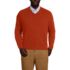 Men's Big and Tall Fine Gauge Cashmere V-neck Sweater, Front