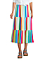 Women's Jersey Tiered Midi Skirt