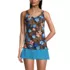 Women's Chlorine Resistant Adjustable Underwire Tankini Swimsuit Top, alternative image