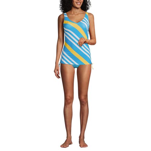 Turquoise Awning Stripe