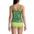 Women's D-Cup Chlorine Resistant Adjustable Underwire Tankini Swimsuit Top , Back