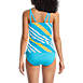Women's Chlorine Resistant Adjustable Underwire Tankini Swimsuit Top, Back