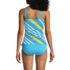 Women's Chlorine Resistant Adjustable Underwire Tankini Swimsuit Top, Back