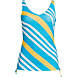 Women's Chlorine Resistant Adjustable Underwire Tankini Swimsuit Top, Front