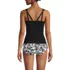 Chlorine Resistant Underwire Tankini Swimsuit Top , Back