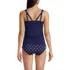 Chlorine Resistant Underwire Tankini Swimsuit Top , Back