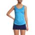 Chlorine Resistant Underwire Tankini Swimsuit Top , Front