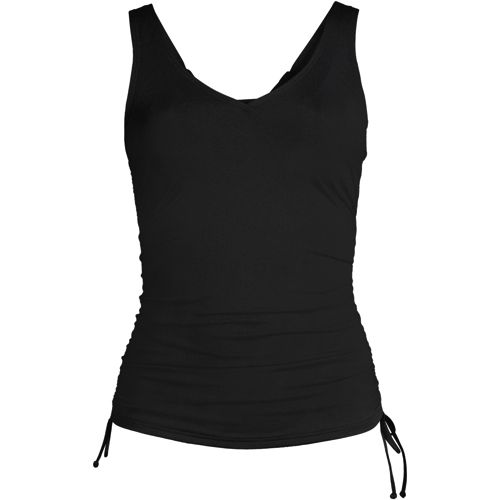 Black Underwire Tankini Top X26006