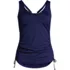 Chlorine Resistant Underwire Tankini Swimsuit Top , Front