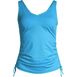 Chlorine Resistant Underwire Tankini Swimsuit Top , Front