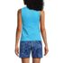 Women's High Neck UPF 50 Sun Protection Modest Tankini Swimsuit Top, Back