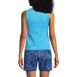 Women's Chlorine Resistant High Neck UPF 50 Modest Tankini Swimsuit Top, Back