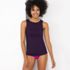 Women's High Neck UPF 50 Sun Protection Modest Tankini Swimsuit Top, alternative image