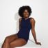 Women's High Neck UPF 50 Sun Protection Modest Tankini Swimsuit Top, alternative image