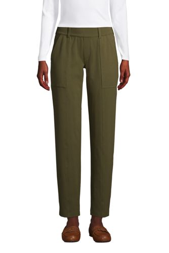 Women's Plus Starfish Stretch Jersey Utility Ankle Trousers
