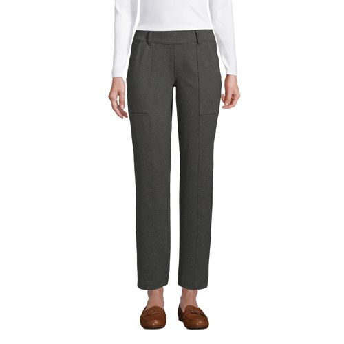 High Waisted Suede Pant Gray  LAPOINTE Womens Bottoms » Anechitoaie