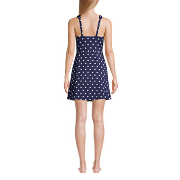 Shape-Badekleid gemustert mit Wickelausschnitt für Damen image number 3
