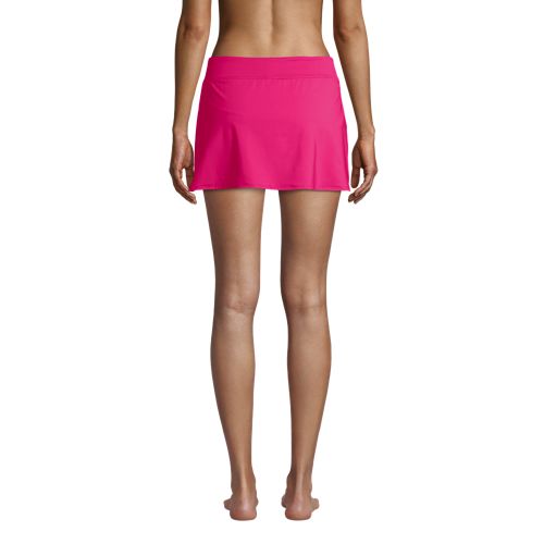 Swim Skirt With Slit Lands' End