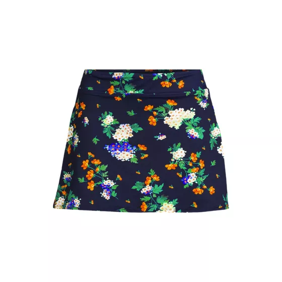 Women's Petite Tummy Control Swim Skirt  - primary