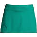 Women's Plus Size Chlorine Resistant Tummy Control Swim Skirt Swim Bottoms, Front