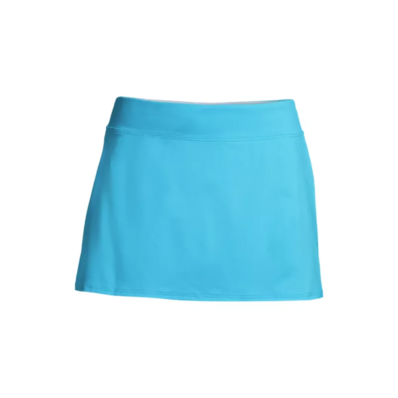 Women's Long Torso Swim Skirt Swim Bottoms, Front